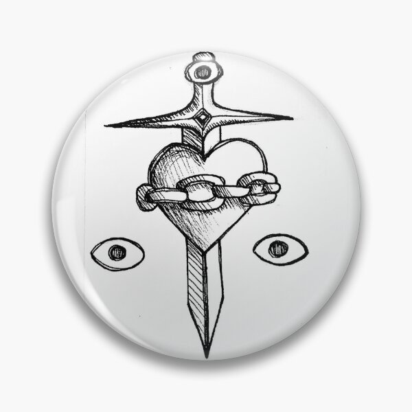 Item preview, Sheathed Heart designed and sold by jamminanddrawin.