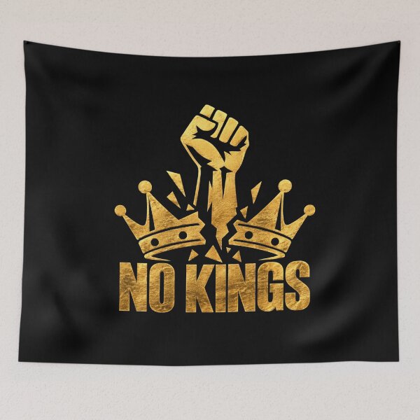 Item preview, No Kings Anti Trump Protest designed and sold by TEEJAMBOREE.
