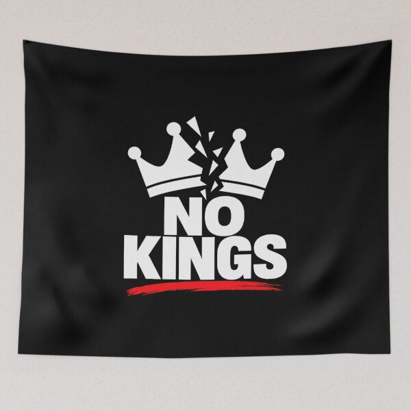 Item preview, No Kings Anti Trump Protest designed and sold by TEEJAMBOREE.