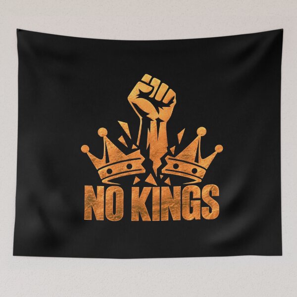 Item preview, No Kings Anti Trump Protest designed and sold by TEEJAMBOREE.