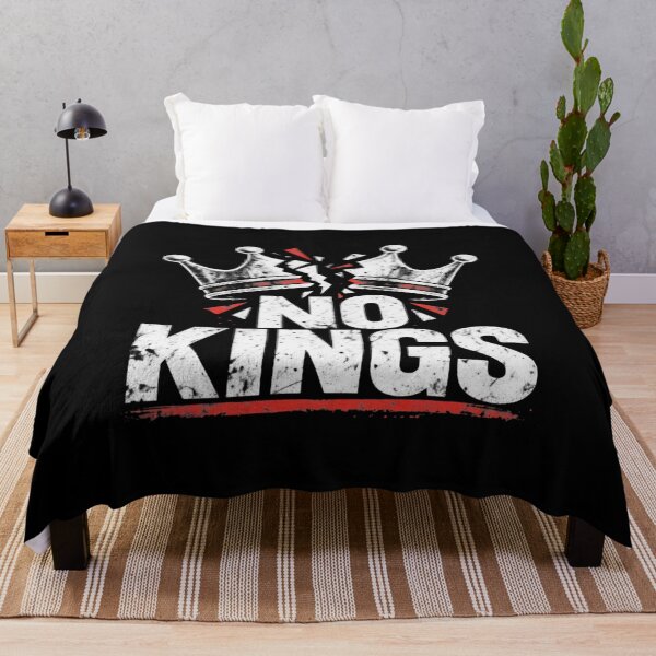 Item preview, No Kings Anti Trump Protest designed and sold by TEEJAMBOREE.