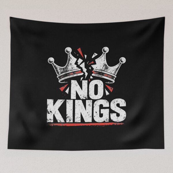 Item preview, No Kings Anti Trump Protest designed and sold by TEEJAMBOREE.