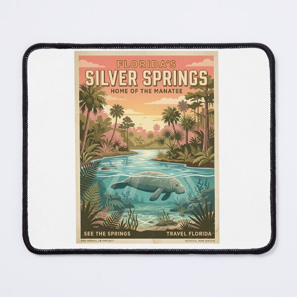 Item preview, Manatee Spring Explorer designed and sold by PictoVibe.