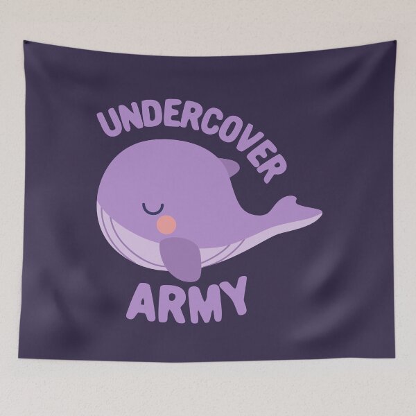 Item preview, BTS undercover army designed and sold by Morcawork.