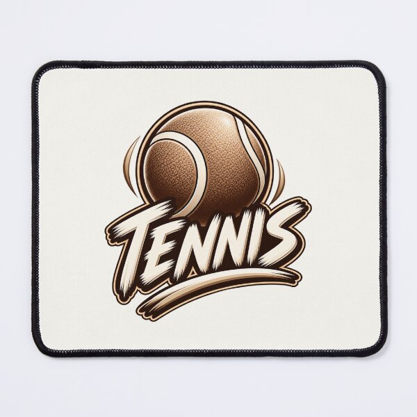 Item preview, Vintage Tennis – Chocolate & Cream Sports Graphic designed and sold by HO•Designs.