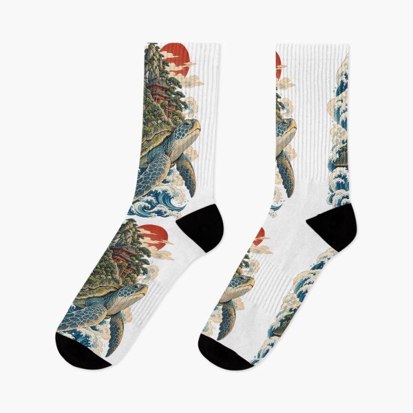 Item preview, Uogtun, la tortuga ancestral: tortuga marina japonesa, montaña sagrada y arte ukiyo-e. designed and sold by Substance_life.