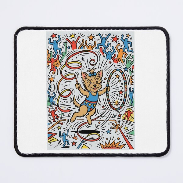 Item preview, Yorkshire Terrier Rhythmic Gymnast designed and sold by PictoVibe.