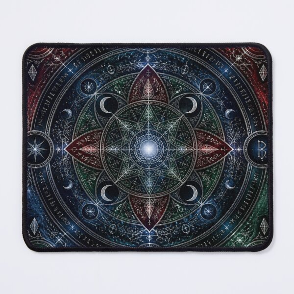 Item preview, Witchy Mystical Mandala – Celestial Design designed and sold by Bluejai Shop.