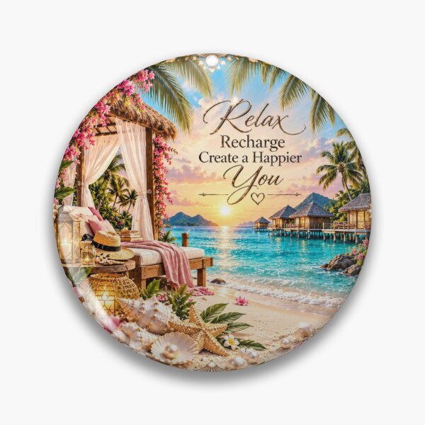 Item preview, Tropical Paradise Relax and Recharge Design designed and sold by LunaMoments.