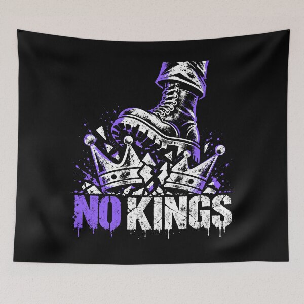 Item preview, No Kings Anti Trump Protest designed and sold by TEEJAMBOREE.