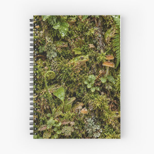 Item preview, Hidden Tree Frogs in Moss – Rainforest Macro Art designed and sold by GSizzle1.
