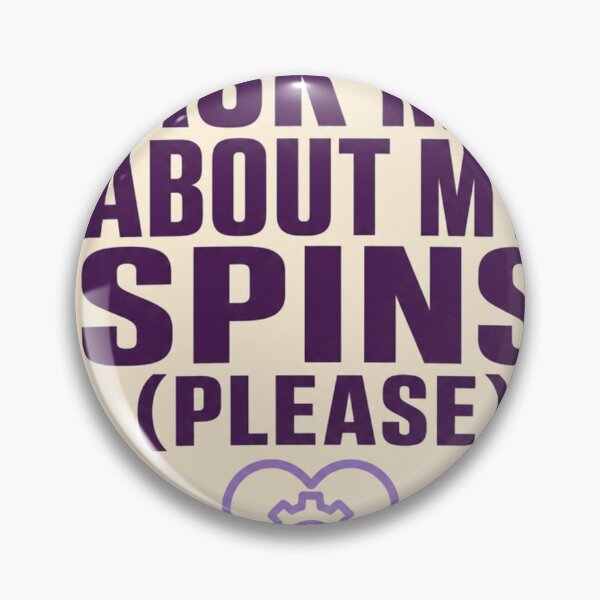 Item preview, Ask me about my SPINs AuDHD speech bubble designed and sold by BoosterShop.