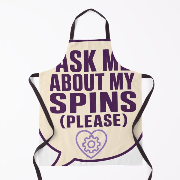 Item preview, Ask me about my SPINs AuDHD speech bubble designed and sold by BoosterShop.