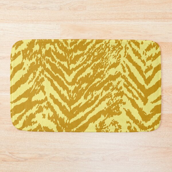 Item preview, Yellow Tiger Stripe Animal Print Pattern designed and sold by trajeado14.