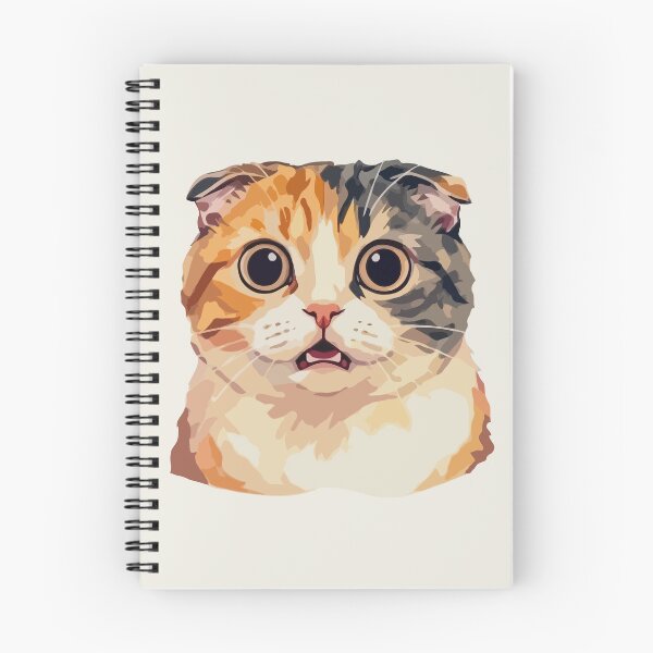 Item preview, Surprised Calico Cat designed and sold by Gkinoki.