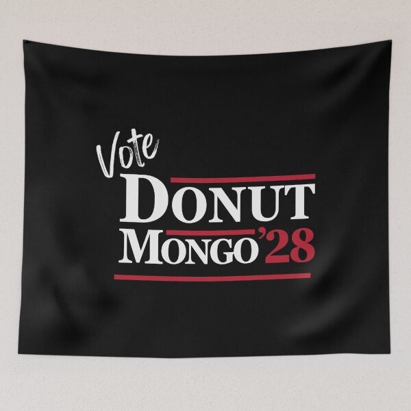 Item preview, vote princess donut and mongo for president 2028 designed and sold by PatriciaAnn12.