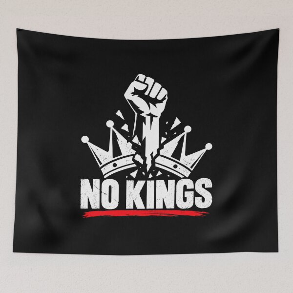 Item preview, No Kings Anti Trump Protest designed and sold by TEEJAMBOREE.