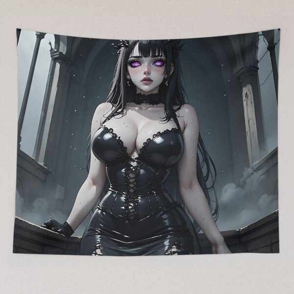 Item preview, Hot Goth Monster Girl Anime Woman Succubus Demon designed and sold by Your New Fixation.