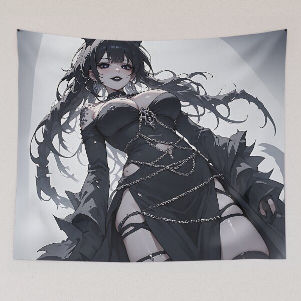 Item preview, Hot Goth Monster Girl Anime Woman Succubus Demon designed and sold by Your New Fixation.