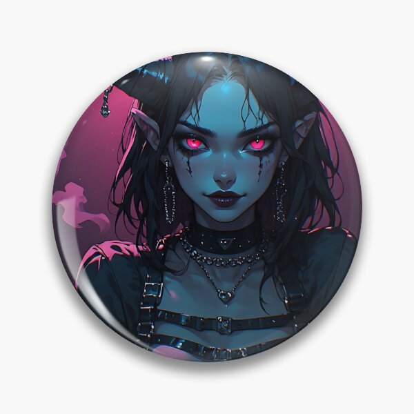 Item preview, Hot Goth Monster Girl Anime Woman Succubus Demon designed and sold by Your New Fixation.