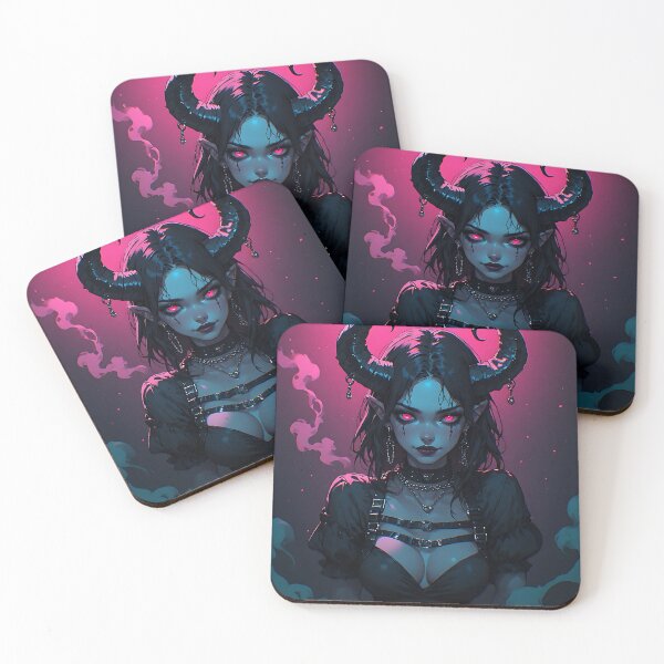 Item preview, Hot Goth Monster Girl Anime Woman Succubus Demon designed and sold by Your New Fixation.