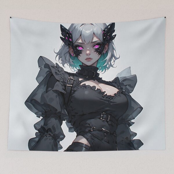 Item preview, Hot Goth Monster Girl Anime Woman Succubus Demon designed and sold by Your New Fixation.