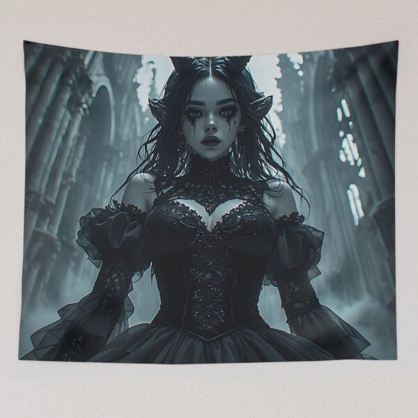 Item preview, Hot Goth Monster Girl Anime Woman Succubus Demon designed and sold by Your New Fixation.