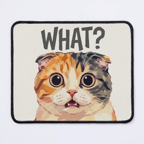 Item preview, Surprised Calico Cat What? designed and sold by Gkinoki.