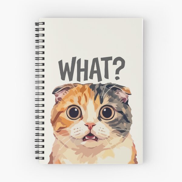 Item preview, Surprised Calico Cat What? designed and sold by Gkinoki.