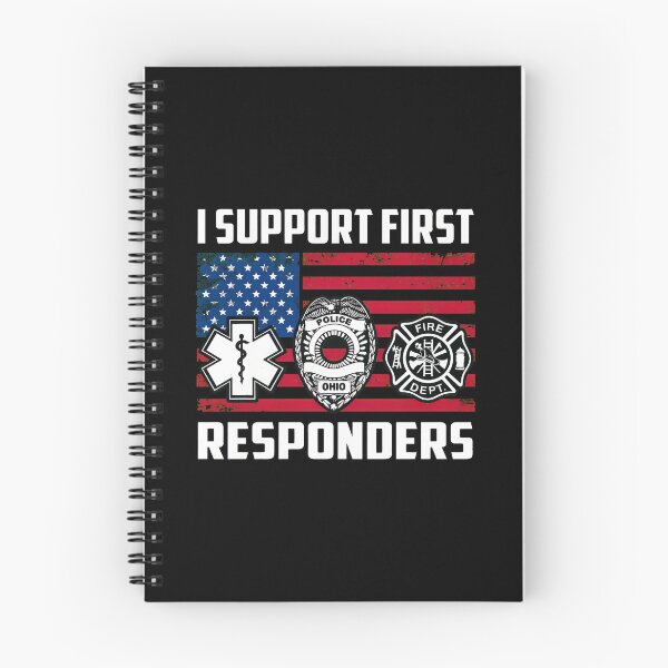 Item preview, Support First Responders USA Flag Graphic designed and sold by perowawbilton.