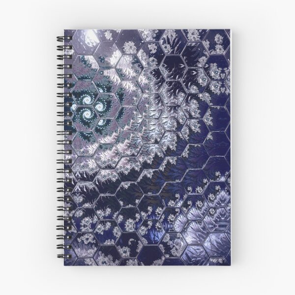 Item preview, Blue hexagon fractal design designed and sold by KingsArtworx 2.
