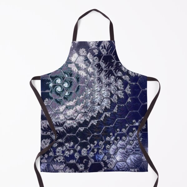 Item preview, Blue hexagon fractal design designed and sold by KingsArtworx 2.