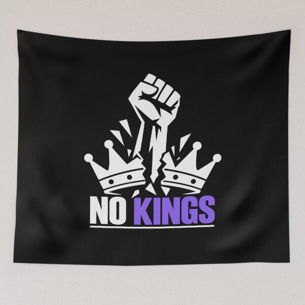 Item preview, No Kings Anti Trump Protest designed and sold by TEEJAMBOREE.