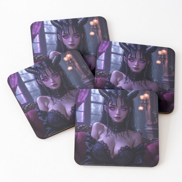 Item preview, Hot Goth Monster Girl Anime Woman Succubus Demon designed and sold by Your New Fixation.