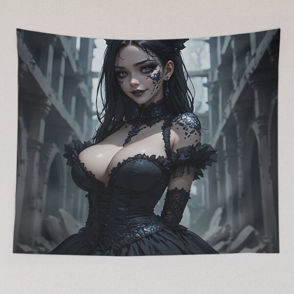 Item preview, Hot Goth Monster Girl Anime Woman Succubus Demon designed and sold by Your New Fixation.