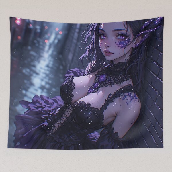 Item preview, Hot Goth Monster Girl Anime Woman Succubus Demon designed and sold by Your New Fixation.