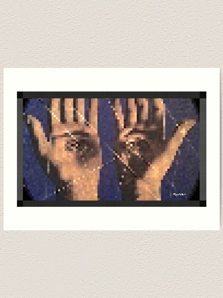 Alternate view of RE^D|WR^TE by RootCat Art Print