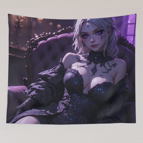 Item preview, Hot Goth Monster Girl Anime Woman Succubus Demon designed and sold by Your New Fixation.