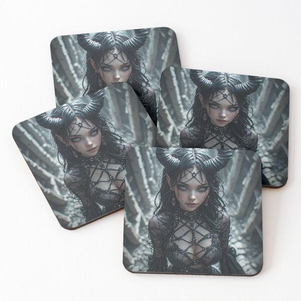 Item preview, Hot Goth Monster Girl Anime Woman Succubus Demon designed and sold by Your New Fixation.