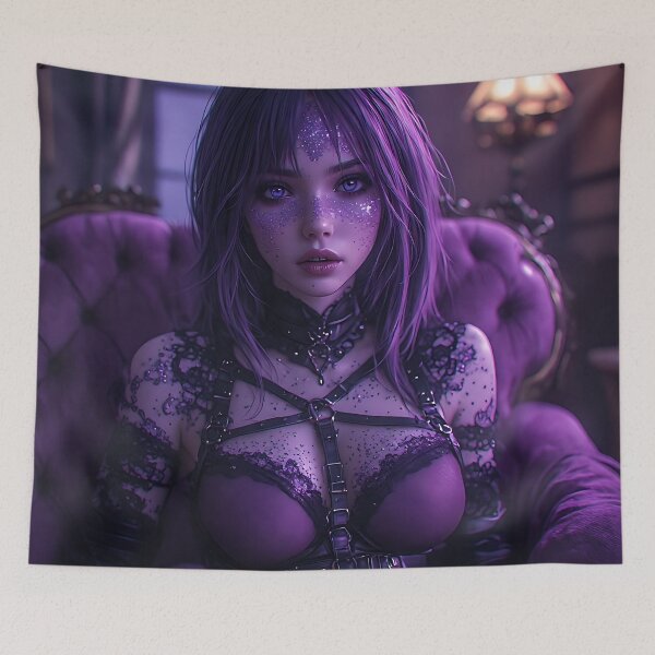 Item preview, Hot Goth Monster Girl Anime Woman Succubus Demon designed and sold by Your New Fixation.