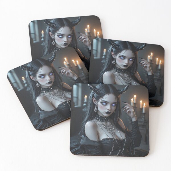 Item preview, Hot Goth Monster Girl Anime Woman Succubus Demon designed and sold by Your New Fixation.