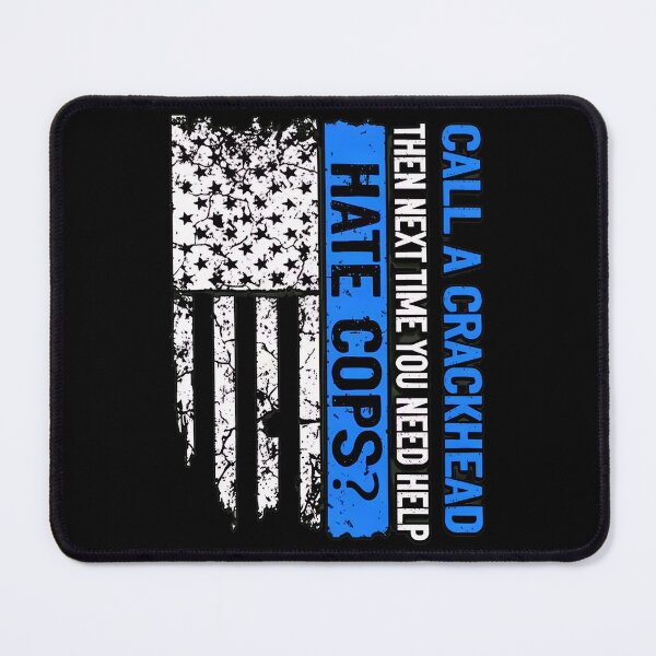 Item preview, Support Police American Flag Distressed Thin Blue Line designed and sold by paulisihbogut.