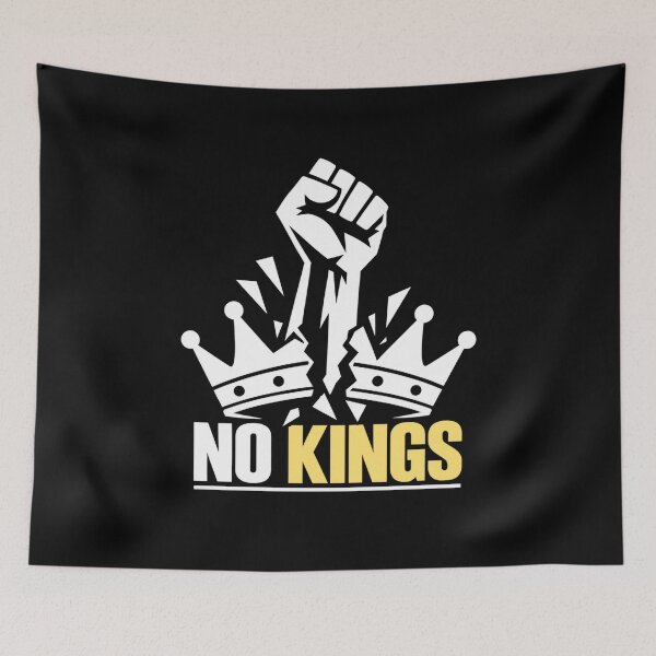 Item preview, No Kings Anti Trump Protest designed and sold by TEEJAMBOREE.