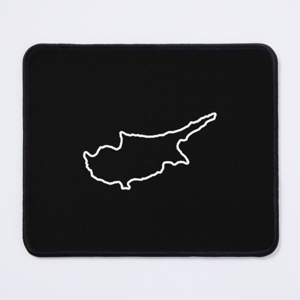 Item preview, Cyprus Country Outline CY designed and sold by shitpostee.