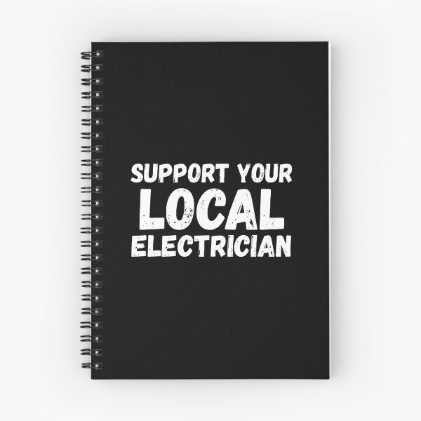 Item preview, Support Your Local Electrician Vintage Distressed Text designed and sold by pewittktvarner.