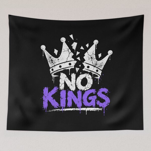 Item preview, No Kings Anti Trump Protest designed and sold by TEEJAMBOREE.