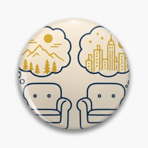 Item preview, Same space, separate worlds; neurodivergent oval designed and sold by BoosterShop.