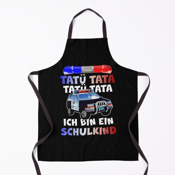 Item preview, Tatü Tata Ich Bin Ein Schulkind German Kids Police Car Design designed and sold by perowawbilton.