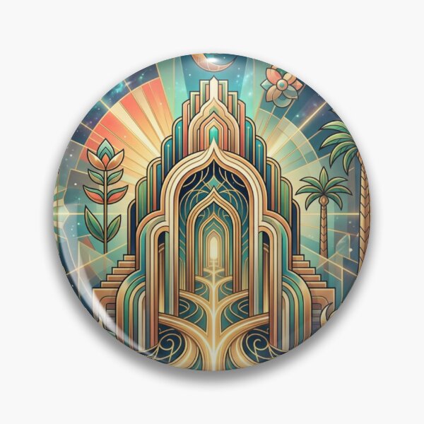 Item preview, lucid-dream atmosphere art deco design designed and sold by StickItToo.