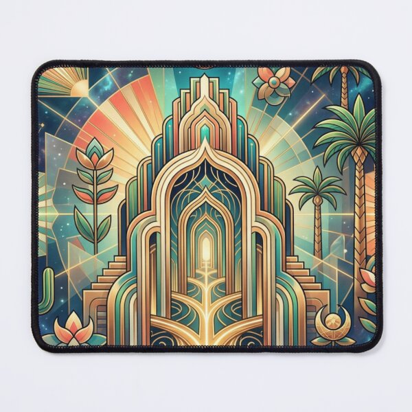 Item preview, lucid-dream atmosphere art deco design designed and sold by StickItToo.
